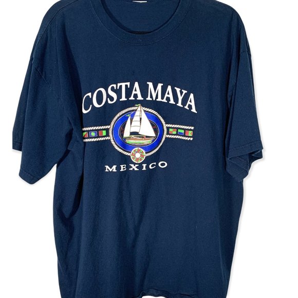 Costa Maya Men's Tee Shirt Size XXL - Picture 1 of 2